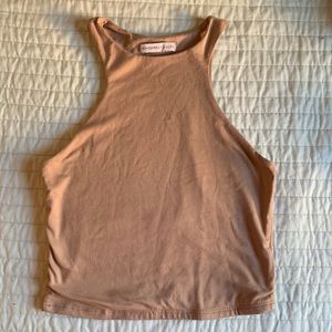 tjmaxx tan racerback, size small
